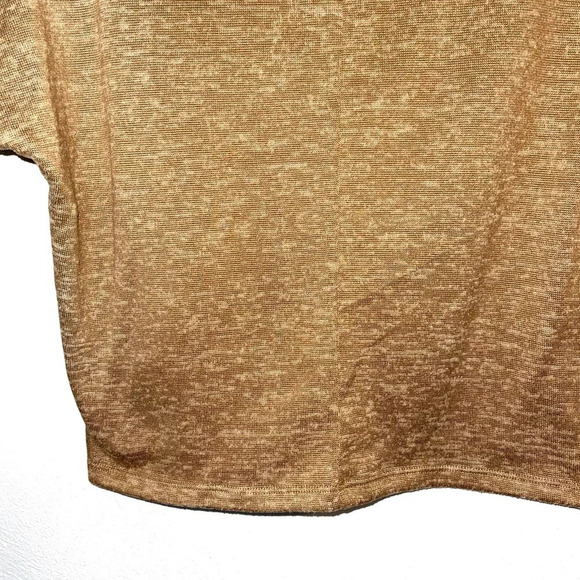 Banana Republic Factory Mustard Yellow Mock Neck Knit Sweater XXsmall Women’s - Picture 5 of 10